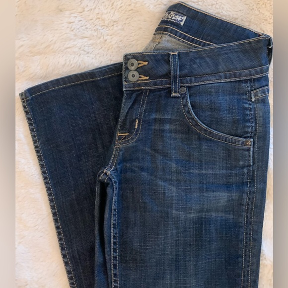 HUDSON dark wash boot cut denim jeans size 25 - Picture 4 of 12